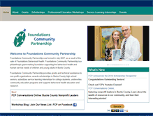 Tablet Screenshot of fcpartnership.org